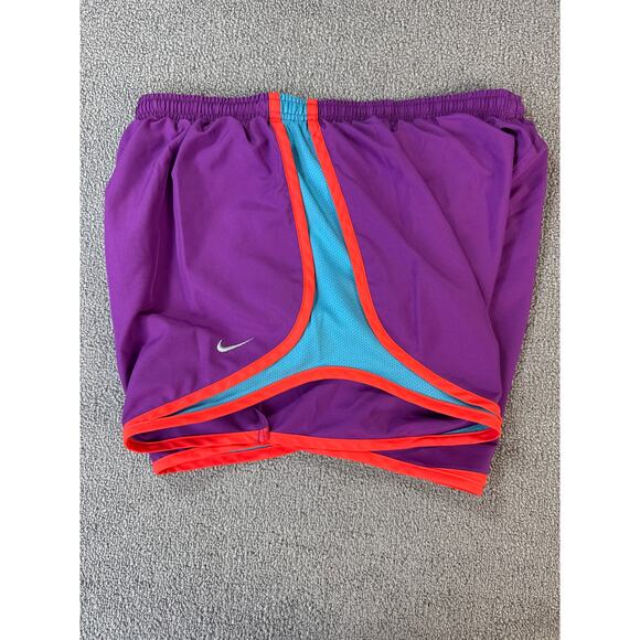 Nike Athletic Shorts Running Active Athleisure Purple Size Medium - Picture 3 of 10